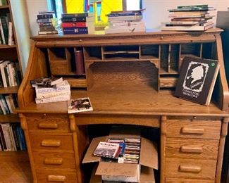 Beautiful Rolltop Desk
(Excellent Condition)
CD collection
Miscellaneous