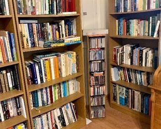 Books
Bookcases
CDs