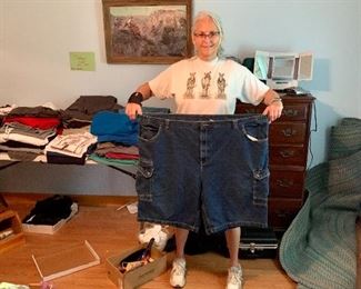 A LOT of Men's 3x, 4x and 5x clothing
Excellent Condition and mostly name brand.
These shorts are a hard to find size 56.