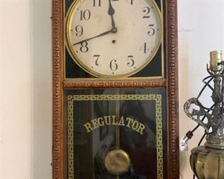 Vintage Regulator Clock