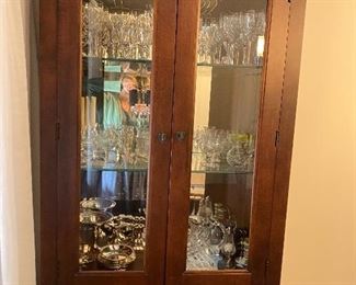 Great size china/display cabinet