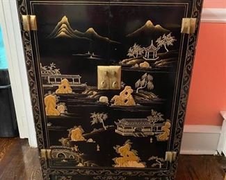 Lacquered cabinet