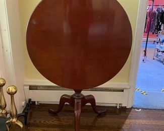 Mahogany Tilt top Tea table