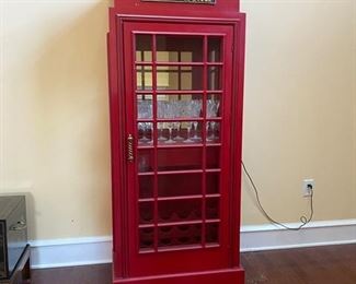 British "Telephone Booth" Bar