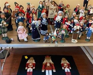 Byer's Choice Carolers - SO MANY!!!