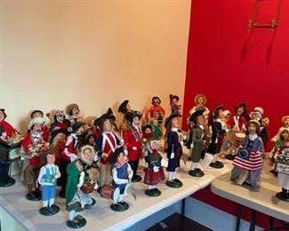 Byer's Choice Carolers - SO MANY!!!