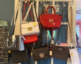 Handbags, some new with tags!
