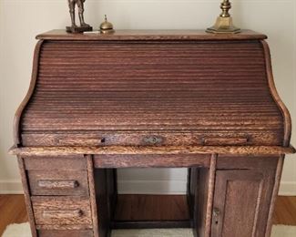 20% off -$200  Beautiful Antique Roll Top Desk
