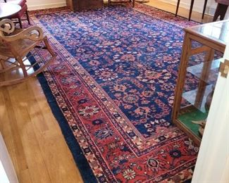 $450, Antique Large Oriental rug, 17' 3" x 10' 8"