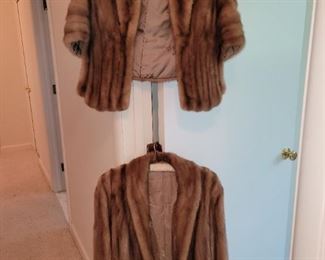 $45 ea, TOP available, Fur Coats, bottom  SOLD