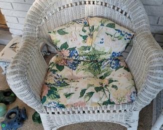 $30 ea, (3) available Wicker Arm Chair 