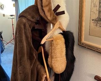 Mink and Fox Stoles