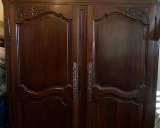 French Walnut Armoire