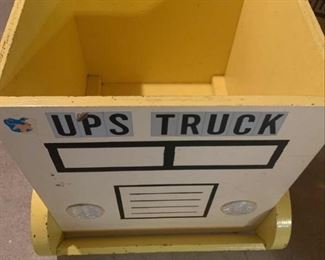 UPS truck toy box