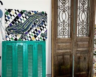 Amazing Antique Egyptian Doors