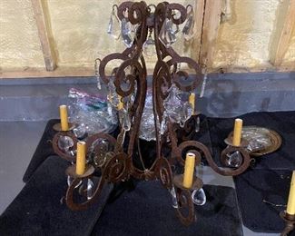 Wrought Iron Chandelier