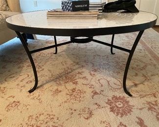 Tile top table
