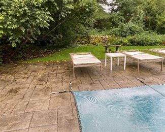 4 Restoration Hardware Lounge Chairs