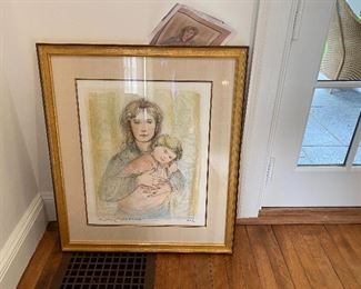 Edith Hibel Artist Proof 