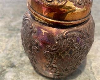 Sterling Silver Tea Caddy