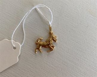 14k Horse Charm