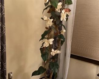 . . . another faux plant -- tree bark might be real!