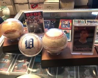 . . . several autographed baseballs will be featured at sale: Pete Rose, Steve Avery, and more!