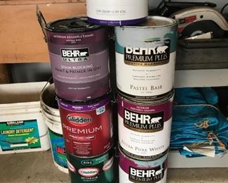 . . . Premium Behr paints