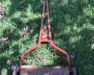Vintage lawnmower 