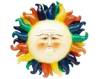 Sergio Bustamante, "El Gordo" (1986), paper mache
42"h x 42"w x 13"d