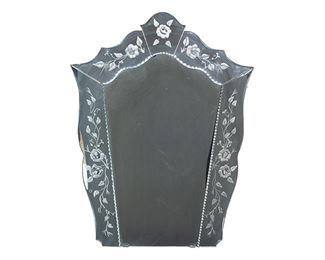 Vintage Etched Mirror
37"h x 27"w