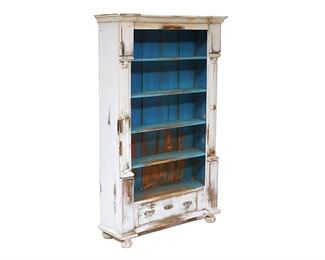 Rustic Bookcase
76"h x 47.5"w x 15"d
