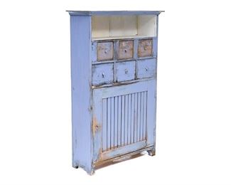 Rustic Kitchen Cabinet, includes key
62.5"h x 40"w x 14.5"d