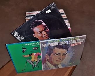 Vintage vinyl LPs