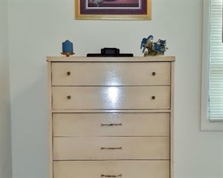MCM blonde chest of drawers