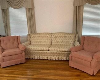 Pretty In Pink Couch set