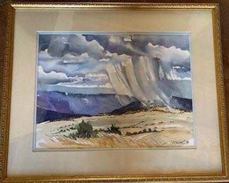 Patrica Toole McHugh watercolor landscape