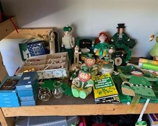 St Patrick's Day decorations