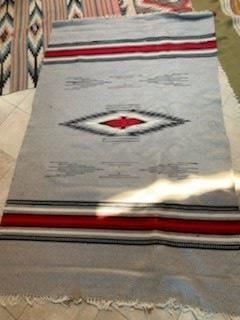 Vintage Ortega's Chimayo weaving 4' x 6'