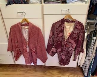 Pretty vintage kimono jackets 