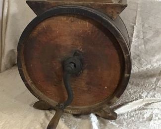 005 Antique CylinderButter Churn