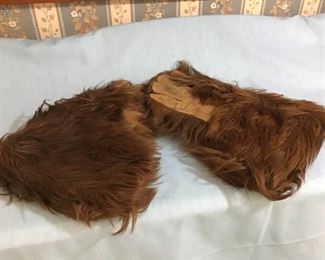 Bear Skin Fur Gloves