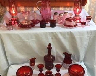 Cranberry Ruby Glass