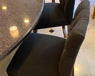 Upholstered Counter high Pub Chairs 