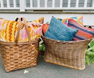 Baskets Pillows