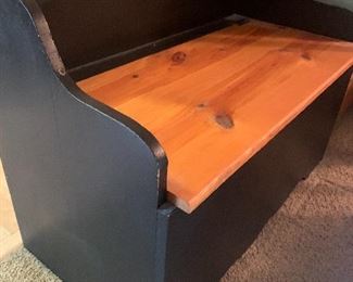 Wooden Storage Bench