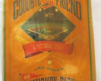 One of dozens of books on Comiskey Park and Baseball in general