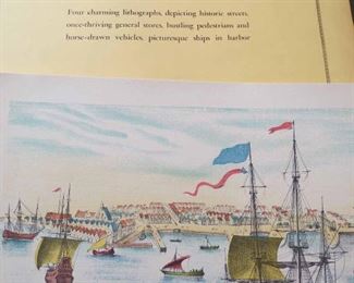 Vintage folio of prints