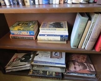 Hundreds of books about Abraham Lincoln , The Civil War, and World War II. This is a fraction of what's available