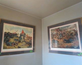 Don Troiani framed limited edition prints